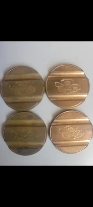 4 Gettoni Telefonici