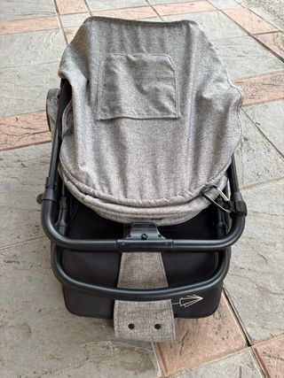 Carrito de paseo gris