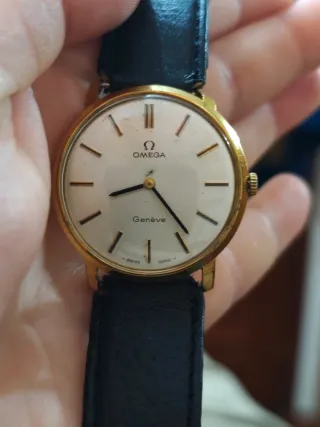 Reloj Omega Genéve Manual Dorado