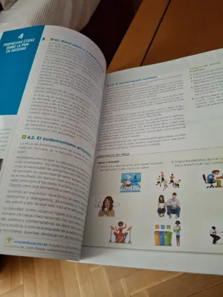 Valores Éticos. 2 ESO. Muy buen estado.