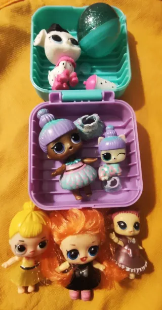 Muñecas LOL con accesorios