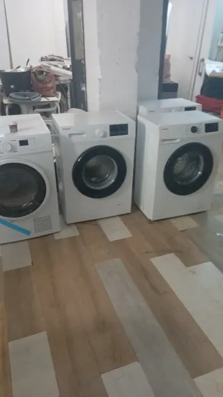 Lavadoras blancas de 6 kg .7kg .12kg