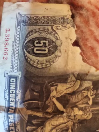 Billete 50 Pesetas Banco de España 1931