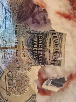 Billete 50 Pesetas Banco de España 1931