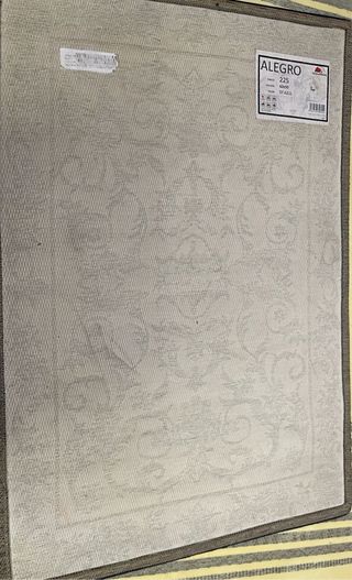 Alfombra estilo clásico azul 60x90 cm