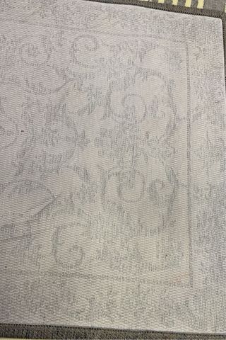 Alfombra estilo clásico azul 60x90 cm