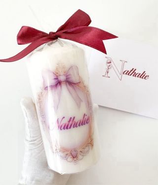 Velas de Bautizo Personalizadas