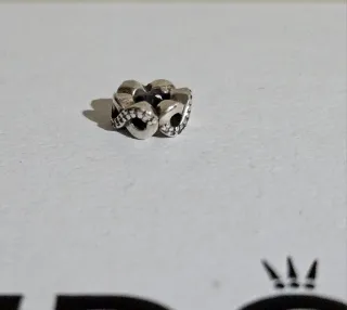 Charm Pandora infinito Brillante Plata