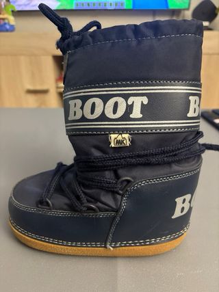 Botas de nieve niña azul