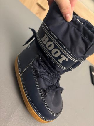 Botas de nieve niña azul