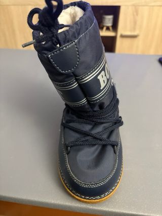 Botas de nieve niña azul