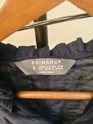 Blusa azul Primark talla S