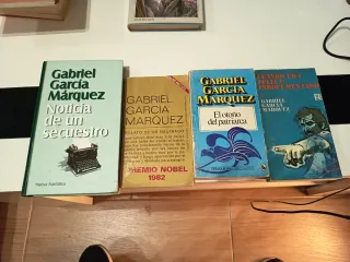 Cuatro libros de Gabriel García Márquez