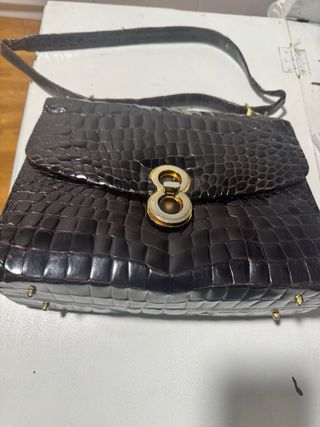 Bolso vintage marrón