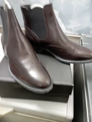 Stivaletti Marco Ferretti Pelle Marrone Tg 41