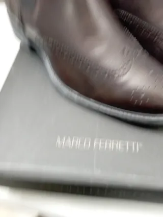 Stivaletti Marco Ferretti Pelle Marrone Tg 41