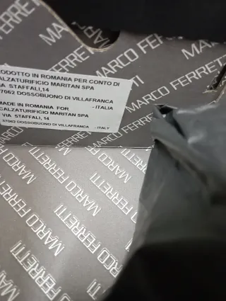 Stivaletti Marco Ferretti Pelle Marrone Tg 41