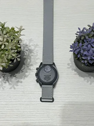 Swatch Omega Mission to Mercury Grigio