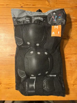 Conjunto Protecciones Patinaje Oxelo Talla M Skate