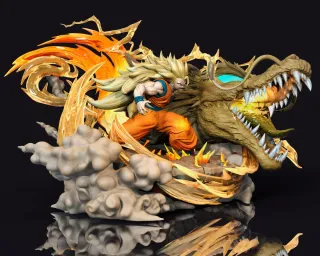 Goku SSJ3 (Puño del Dragón)