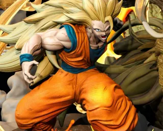 Goku SSJ3 (Puño del Dragón)