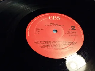 Vinilo Mecano Grupos Con Imagen CBS