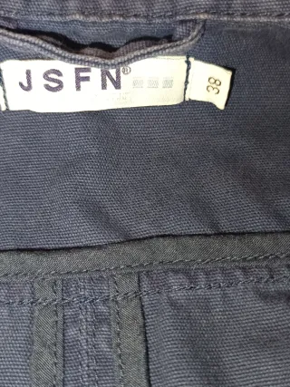 Chaqueta militar azul