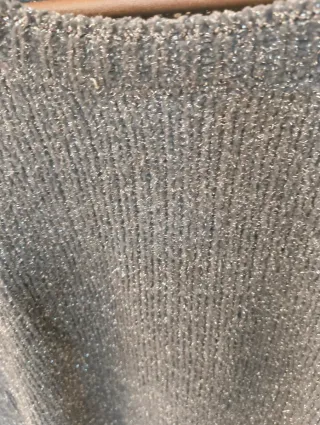 Jersey gris tejido talla s