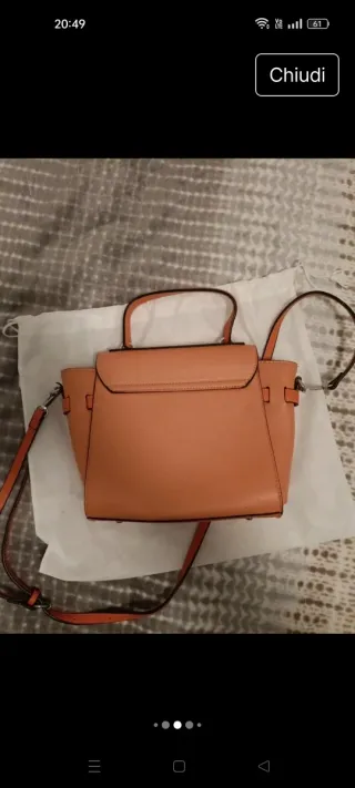 Borsa Label Rose mod. Aida arancione