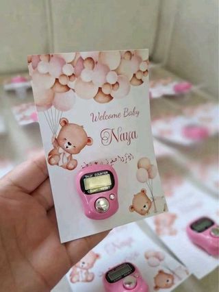 Tarjetas de recuerdo con pulseras