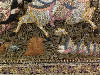 Cuadro Tapiz tailandés enmarcado 1,64x89