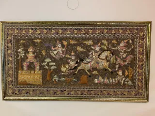 Cuadro Tapiz tailandés enmarcado 1,64x89