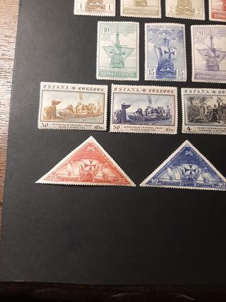 Sellos de España. Edifil 531/546. Año 1930