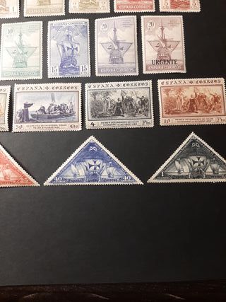 Sellos de España. Edifil 531/546. Año 1930