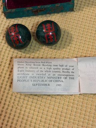 Sfere della Salute Baoding - Palline Antistress