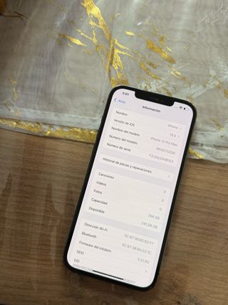 iPhone 12 Pro Max 256GB Gris