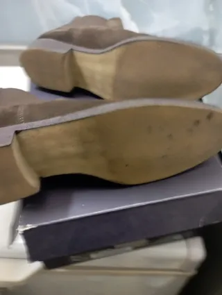 Stivaletti Soldini camoscio marrone n.41