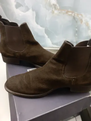 Stivaletti Soldini camoscio marrone n.41