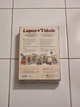 Lupus in Tabula gioco da tavolo in italiano