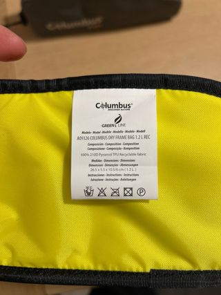 Bolsa Cuadro Columbus Bike 1.2L