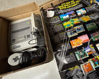 Super Nintendo + Super Mario All-Stars