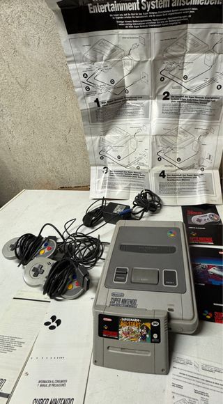 Super Nintendo + Super Mario All-Stars