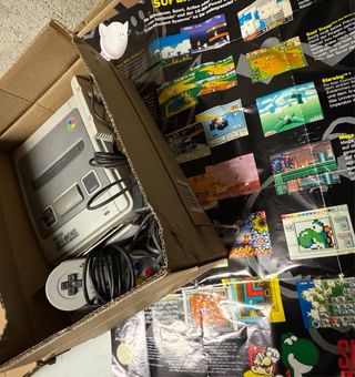 Super Nintendo + Super Mario All-Stars