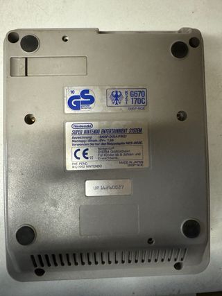 Super Nintendo + Super Mario All-Stars