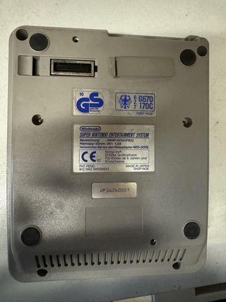 Super Nintendo + Super Mario All-Stars