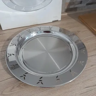 Vassoio AMC in acciaio 39 cm