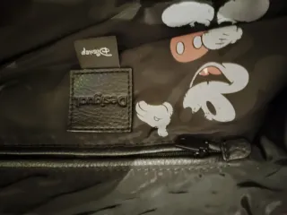 Bolso Mochila Desigual Mickey Negro