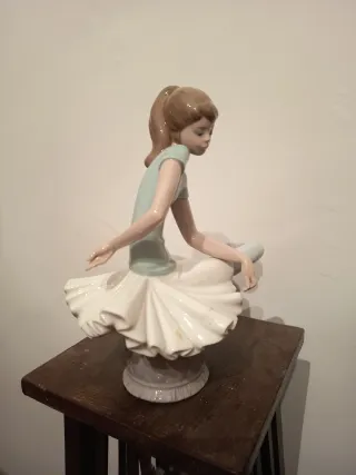 Figura Bailarina Lladro Porcelana