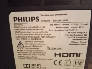 Televisión Philips 43"