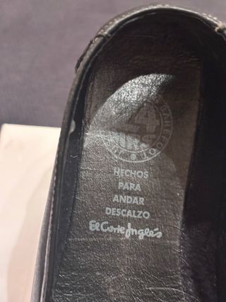 Zapatos planos El Corte Inglés negros mujer